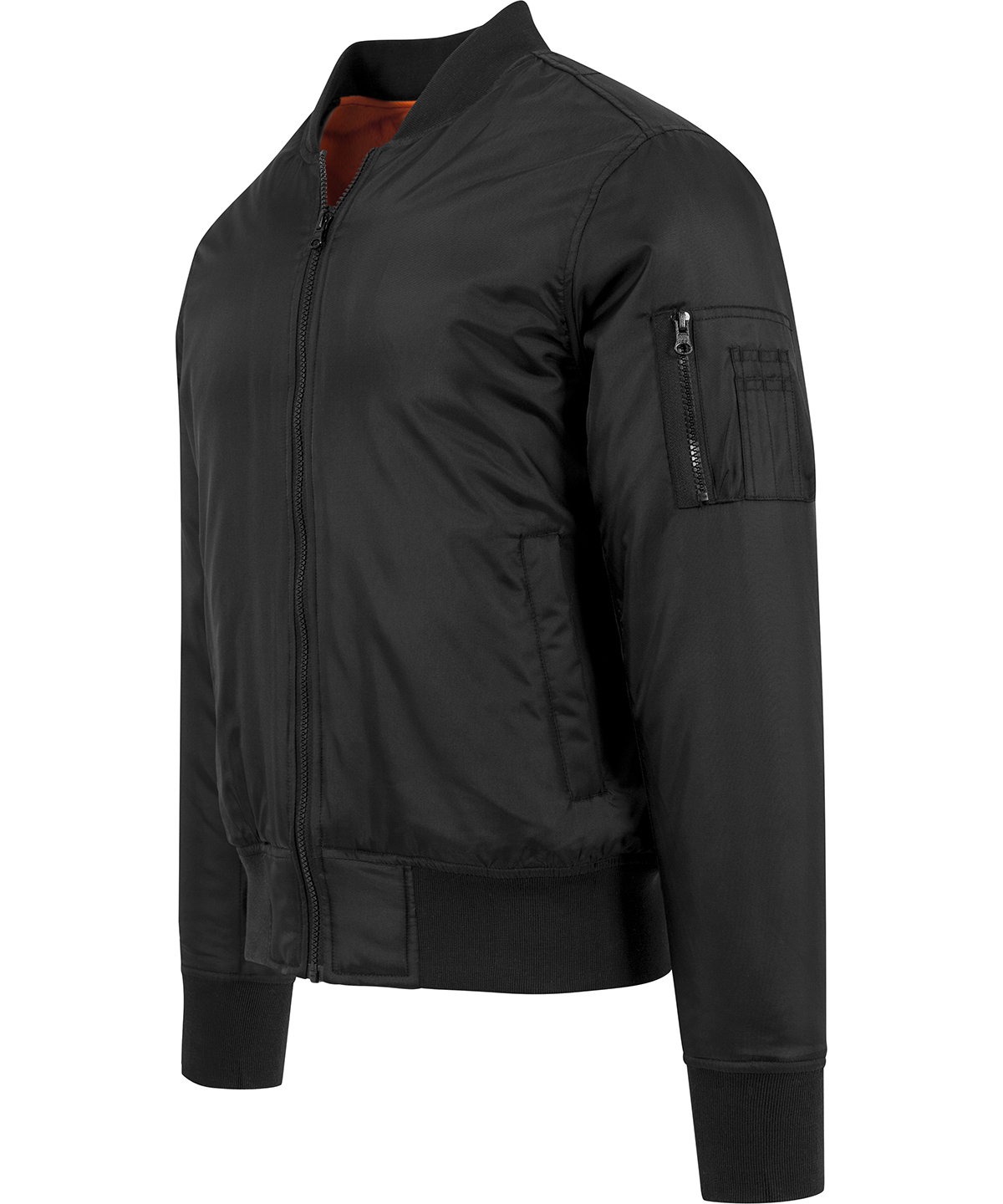 Bomber Jacket - Black - Mens - Image 7