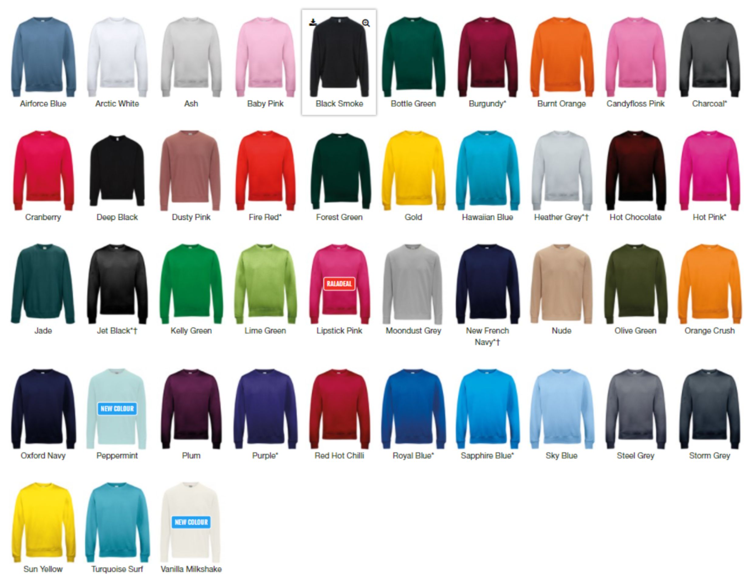 Sweatshirt- Awdis JH030 - Image 8