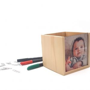 Wooden Pencil Holder